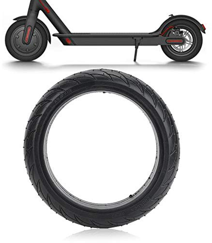 Nikou Vollgummireifen, Vorne/Hinten Vollreifen Rad Ersatz Elektroroller Reifen Gummireifen Radabdeckung Ersatzreifen für Xiao-mi Nine-bot ES2 Elektro Scooter