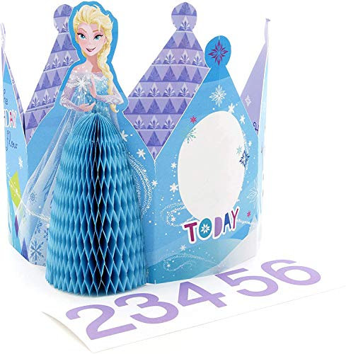 Geburtstagskarte, Motiv: Disney Die Eiskönigin – Völlig unverfroren – Völlig unverfroren – Völlig unverfroren – Völlig unverfroren – Geburtstagskarte, Hallmark 25525294, groß