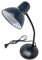 Vetrineinrete® Lampada da scrivania con braccio flessibile snodabile luce lume da tavolo orientabile da cameretta (Nero) M83