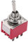 Interruptor de palanca ON-ON de 5 piezas Interruptor de palanca de 2 posiciones 3PDT Interruptor de palanca ON-ON de 9 pines 6 mm 2A/250VAC 5A/120VAC para automóvil, electrodomésticos
