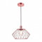 LeClubLED Suspension Luminaire Multiformes Rose E27 Diamètre 285mm avec Câble 1,1m Réglable - Lustre d'Éclairage Intérieur pour Salon, Chambre et Cuisine