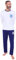 Official England Football Team Mens Long Cotton Pyjama Set (XX-Large) White