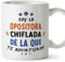 MUGFFINS Tazas para OPOSITORA mujer - En Español - Todos te advirtieron - 11 oz / 330 ml - Regalo original y divertido