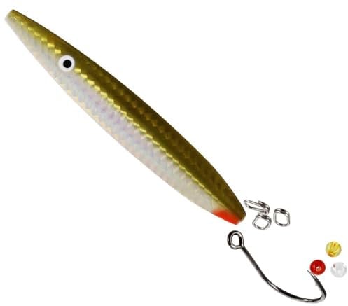 Westin D360° V2 9,5cm 18g - Inline Meerforellenköder, Farbe:Olive Diamond