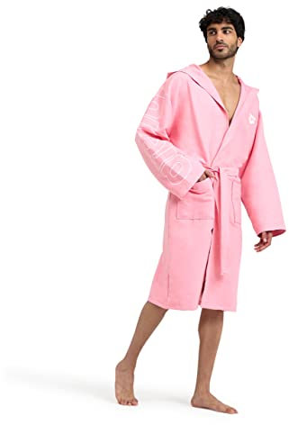 arena Peignoir unisexe en microfibre Zeal Plus PINK-WHITE L