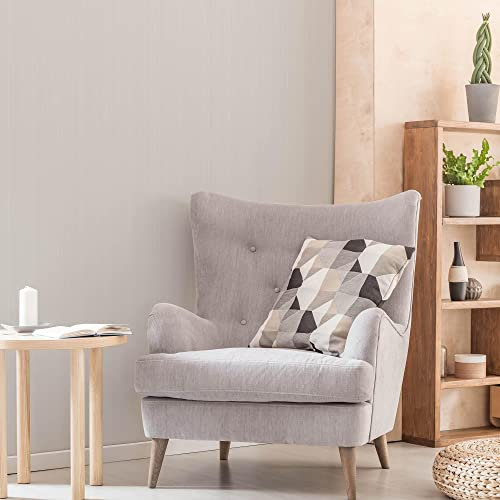 Superfresco Easy Glitter Stria Textured Mauve Grey Wallpaper - Paste The Paper - Plain Textured Lined Design - Paintable Wallpaper - Feature or 4 Wall Design