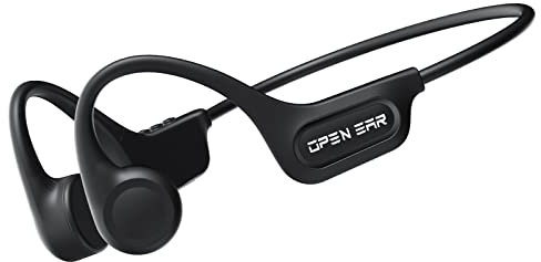 Siniffo Bone Conduction Headphones, 2023 Upgraded Bluetooth 5.3 Wireless Headphones, Open-Ear Sports Earphones with Mic, Waterproof Wireless headset for Workout, Running, Gym, Hiking, Driving, Cycling
