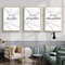 PYNVDD Leinwandposter, Moderne Minimalistische Abstrakte Wandkunst, Böhmisches Posterset Geometrische Wanddekoration - Kein Rahmen (Stil-2,60x90cm*3)…