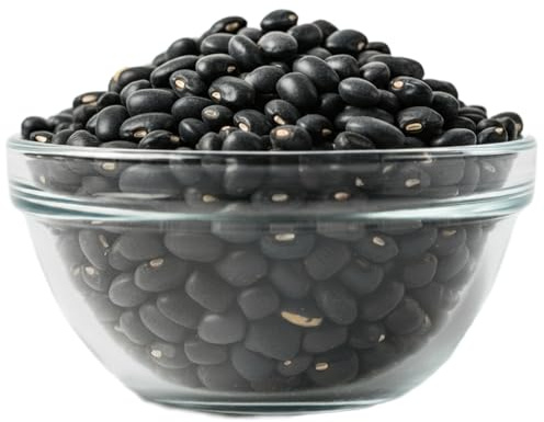 Sussex Wholefoods Organic Black Turtle Beans 2kg - Rich in Flavour for Soups, Salads, Stews & Plant-Based Meals