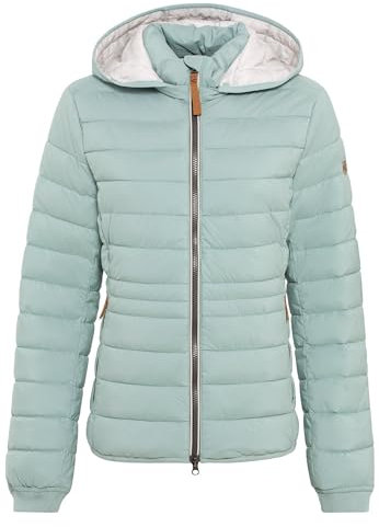 camel active Damen Steppjacke aus recyceltem Polyester Türkis, womenswear-42
