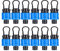 Kleagary 12 Stücke Tropf Bewässerungs End Kappen Stopfen 1/2 Universal End Kappen Anschluss, Kompatibel mit 16-17mm Tropf Band