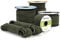 Brotree Gummiseil Expanderseil 8mm x 10m Armee Grün - Planenseil Spanngummi Spannseil Wetterfest für Plane, Anhängerplane, Zelte, Camping, Netz