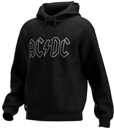 SAFETY JOGGER Arbeitssweatshirt mit AC/DC Logo Herren und Damen - ACXHOODIE - Sweatshirt Beruf, Pullover Arbeit EU 3XL, Schwarz