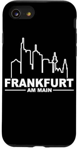 Frankfurt am Main Skyline Frankfurter Hessen Deutschland Hülle für iPhone SE (2020) / 7 / 8
