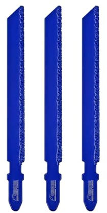 SHDIATOOL Diamant Säbelsägeblätter - 100 mm, 3 Stk, für Glasfaser, Marmor, Kunststoff, Holz