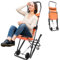 Salvaescaleras Portatil, Silla de escalera para personas mayores con cinturones de seguridad, silla de ruedas de viaje transporte manual Silla para discapacitados (utilizar para bajar escaleras)