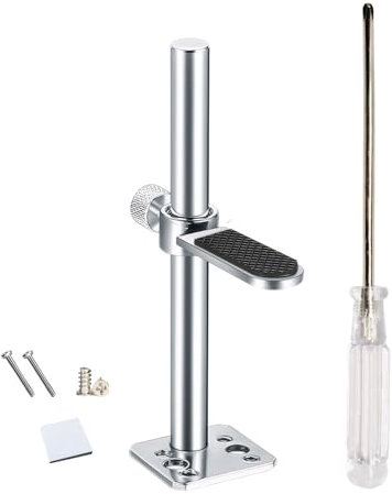 Roinaid Grafikkarten Halterung,90mm Gpu Sag Bracket,Gpu Anti Sag,Gleitverstellungsdesign,Legierungsmaterial.Bietet Dauerhafte und Stabile Unterstützung für Ihre Grafikkarte