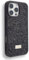 Premium Glittery Faux Diamond Stone Sparkle Phone Case Compatible with iPhone 16 Mobile Phones (Black, iPhone16 Pro)