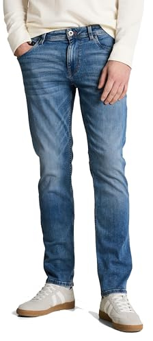 TOM TAILOR Herren TTMARVIN Straight Jeans mit Superstretch