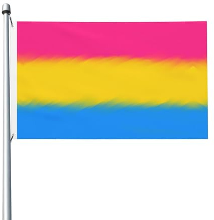 Pansexuelle Pan Pride 3 x 5 Fuß Flagge Outdoor Banner Party Dekoration Wandteppich