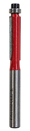 Faithfull FAIRB72 Router Bit TC Mini Trim 1/4in 6.3mm x 25.4mm