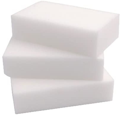 Abbey 10 White Magic Eraser Sponge for Cleaning – Cleaning Melamine Sponges for Stain & Mark Removal – Magic Eraser Sponge for Walls, Kitchens, Bathrooms, Paint Eraser - Dust Sponge 9.9x6x2.5cm