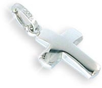 Kreuz echt 14 Karat Gold 585 18mm (Art.203123/162) Gratis Express Gravur