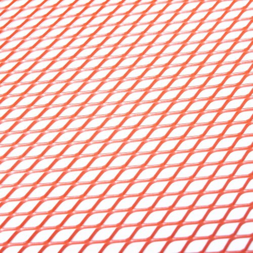Racinggitter STR8 strong quality 30x30cm feiner Lochabstand neon orange