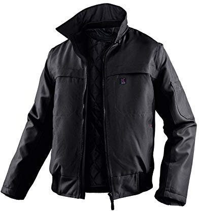 Kübler Piloten Arbeitsjacke, 1 Stück, 4XL, schwarz, 11675319-99-4XL