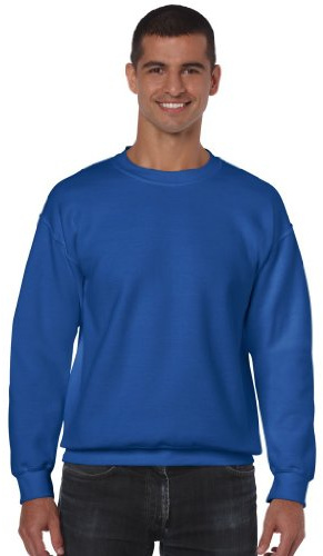 GILDAN Men's Sweatshirt, Blue (Royal 051)), XXXXL