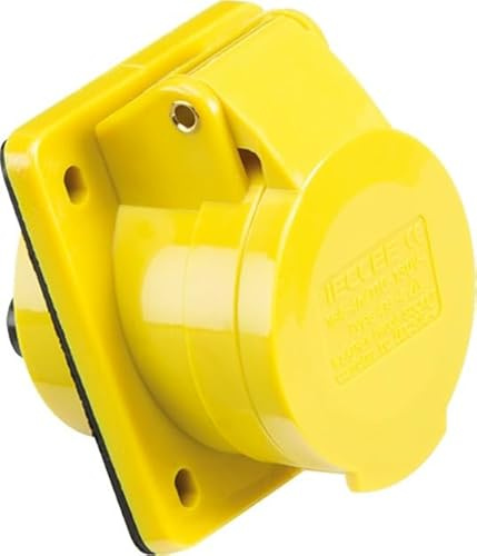 Knightsbridge INAV004 110 V IP44 16 A Angled Panel Mount