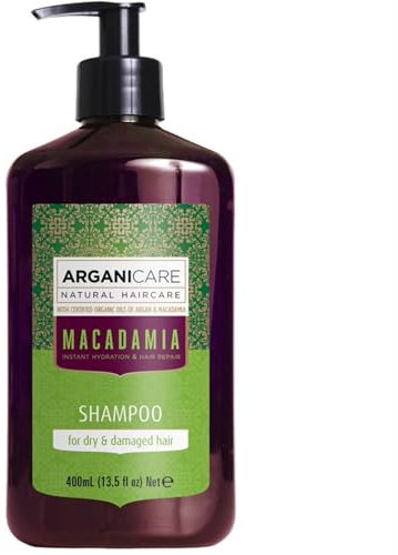 ArganiCARE Haarshampoo Macadamia For Dry & Damaged Hair 400 ml, Preis/100 ml: 3.99 EUR