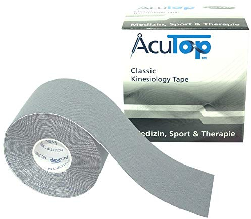 AcuTop Classic Kinesiology Tape grau (5 cm x 5 m)