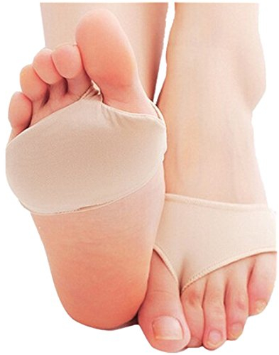BROWOL Vorfuß-Pads Ballenschutz |Fußballen-Kissen mit Silikon-Gel-Pad-Socken