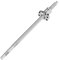 SFU1204 - Tornillo de bola enrollado sin soportes laterales, Ballnut Anti-Backlash, longitud 300 mm, diámetro de tornillo 12 mm