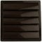 MKK Rejilla de ventilación móvil, marrón, Ø 150 mm