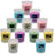 Onlywax Scented Candles, Soy Wax Aromatherapy Glass Candle Gift Set, Ginger Flower, Green Tea, Peony & Cherry Blossom, Lotus Flower, Lilac Flower, Jasmine, Pack of 12