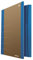 DONAU LIFE 2060001FSC-10 Mappe mit Gummiband Karton/Pappe Grammatur 500 g/m2 mit 3 Klappen DIN A4, Blau |Sammelmappe Dokumentenmappe Einschlagmappe Für Büro, Schule und Zuhause | die FSC® Zertifiziert