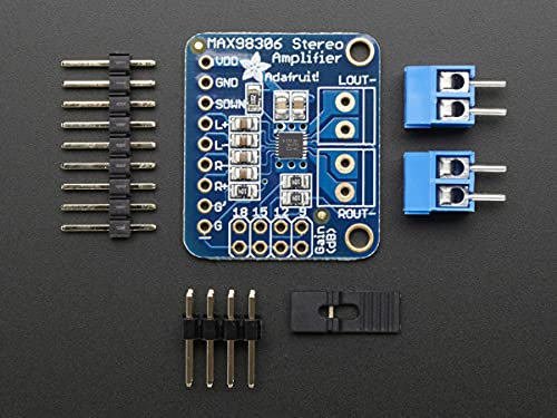 Adafruit 2 Channel 3.7W Class D Audio Amplifier - MAX98306