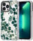 MOSNOVO Case for iPhone 13 Pro, [Buffertech 6.6ft Military-Grade Drop Protection] [Anti Peel Off Tech] Clear TPU Bumper Phone Case Cover Design - Eucalyptus