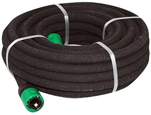 iTrend Porous Soaker Hose - 30m x 12.5mm Garden Drip Irrigation Device - Easy to Use Plant Watering System for Gardens, Lawns, & Farms