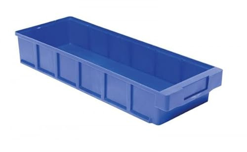 La-Ka-Pe 50186 22 01 VKB 500/186, Kleinteilebox, Verstärkt, Rot, 500mm x 186mm x 83mm, 8 Stück