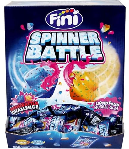 Fini Spinner Battle Bubble Gum, (1 x 1 kg)