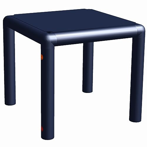 move and stic Hocker Stuhl Beistelltisch titangrau Chair Stool 6594