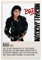 UMCHU Michael Jackson Bad Poster Dekorative Malerei Leinwand Wandkunst Wohnzimmer Poster Schlafzimmer Malerei,Wandkunst Bilddruck Moderne Familienzimmer Dekor 08x12inch(20x30cm)
