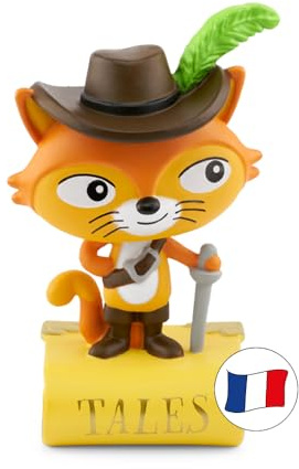 tonies Classics Figurine The Cat in Boots and Three Other Tales with Audio Story for Storyteller Toniebox, Audioconte 3 Years and Up - Storybox Sold Separately