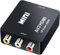 ZISONIX AV RCA CVBS vers HDMI Vidéo Audio Convertisseurs Adaptateur Support 720 1080P pour Caméra, Xbox 360, PS1, PS2, WII, N64, Snes, NES, PSP, Lecteur DVD, VHS