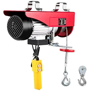 OUTFYT treuil électrique portatif de Garage de capacité de 880kg 400lb avec l'interrupteur à Distance et de Fin de Course Filaire pour RéPondre à Vos Besoins