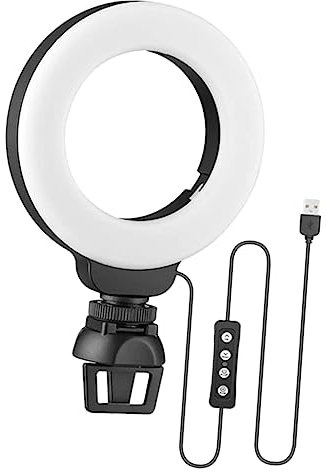 DOITOOL Beauty Tripod Stand Led Selfie Light Dimmable Ring Light for Video Recording and Photography