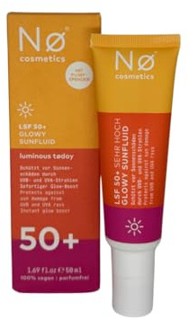 No Cosmetics Luminous Today LSF 50+ Glowy Sunfluid 50 ml